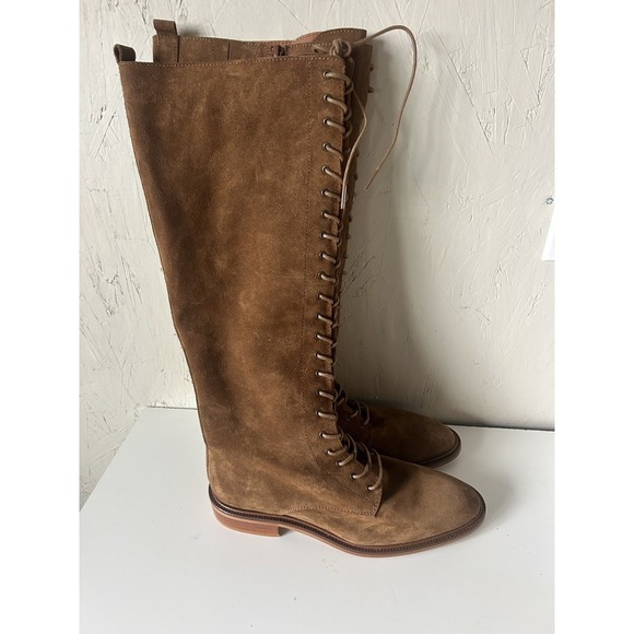 anthropologie seude lace up boots Made In Spain - Picture 3 of 12